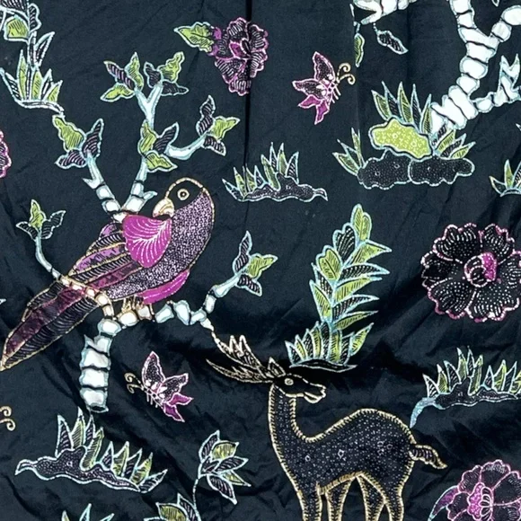 Tory Burch Silk Blend Mini Sheath Dress magical animal print size 6 - Picture 7 of 15